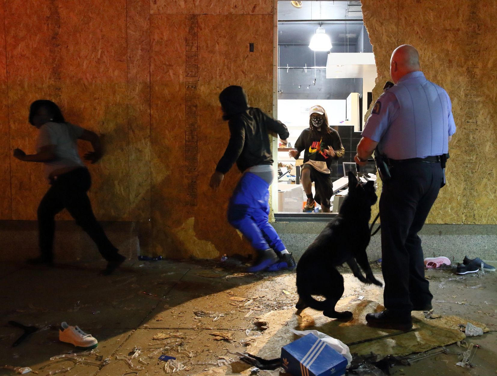 Downtown St. Louis riot